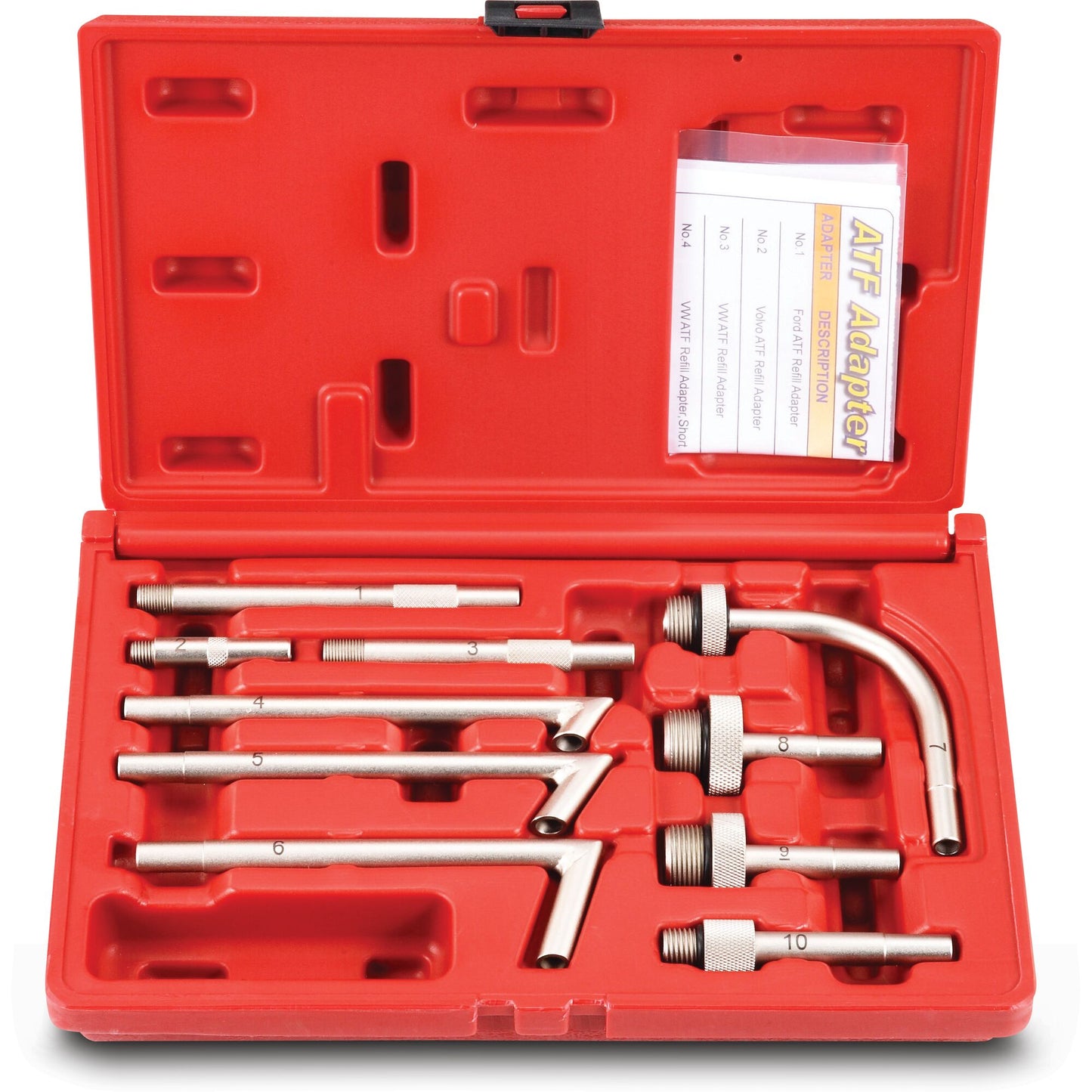 10-PC. Jeu d'adaptateurs de recharge ATF