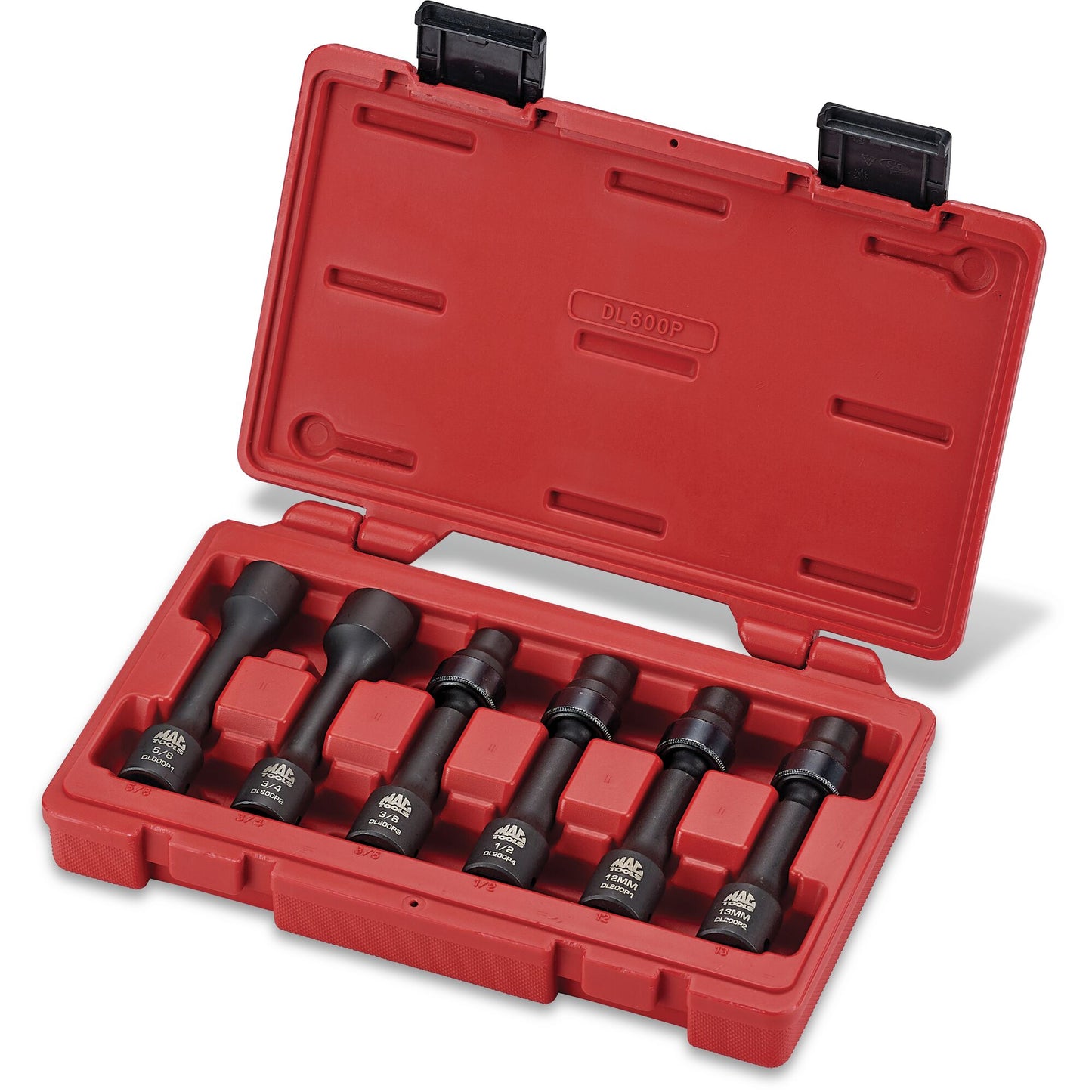 6-PC. 1/2" Drive Impact Driveline Socket Set - 12-PT.