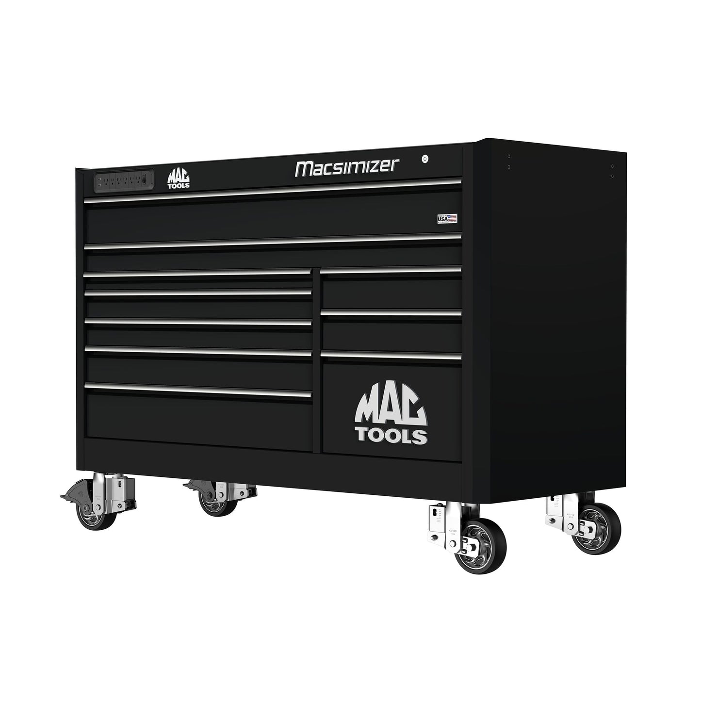 Macsimizer® 10-Drawer Workstation - Galaxy Black