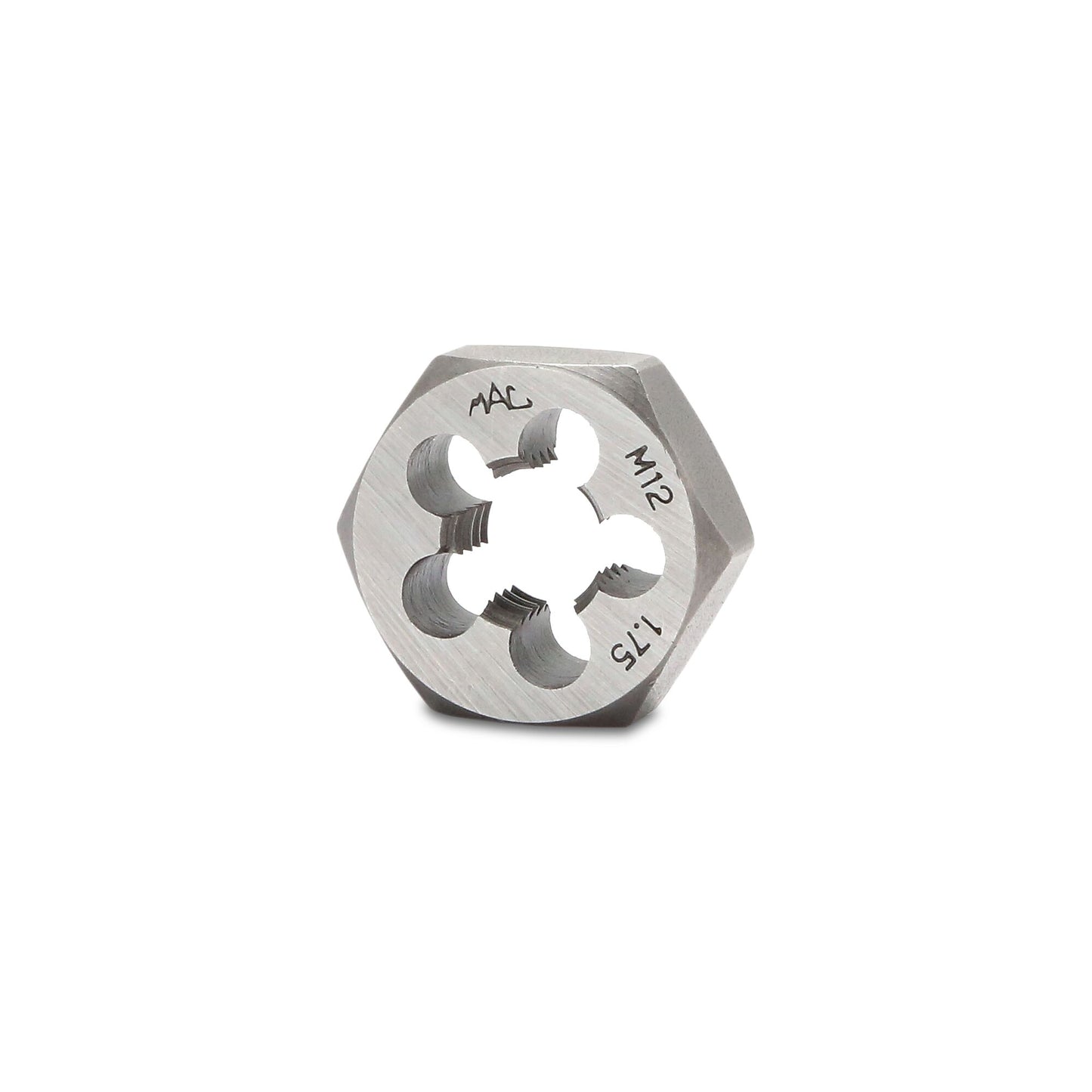 Metric Hexagonal Die M12-1.75 - 1" Shank