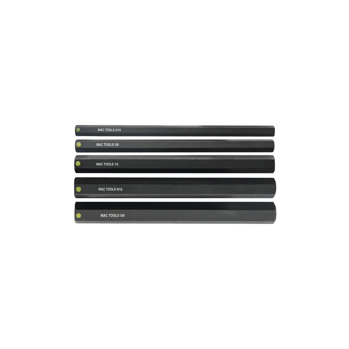 5-PC. Jeu d'embouts hexagonaux SAE ProHold® - 6"
