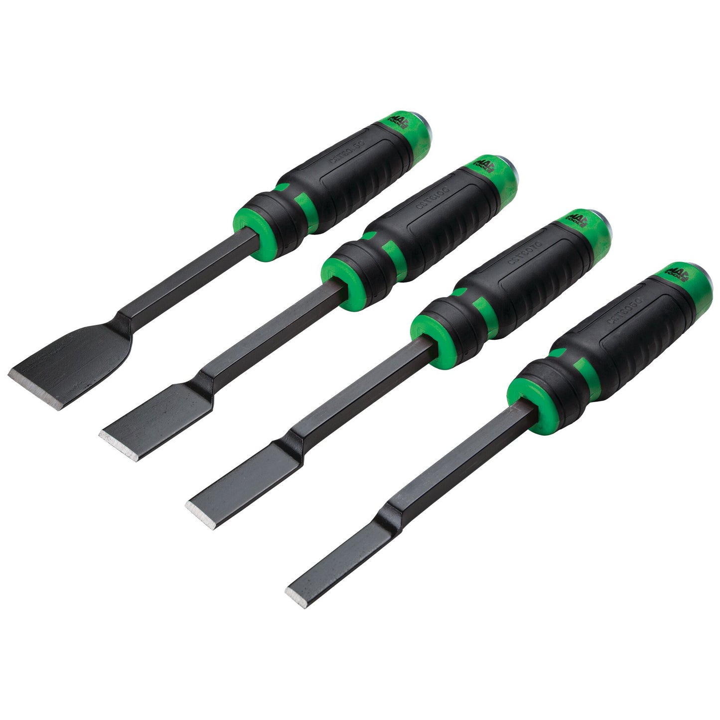 4-PC. Ensemble de grattoirs à frapper - Vert