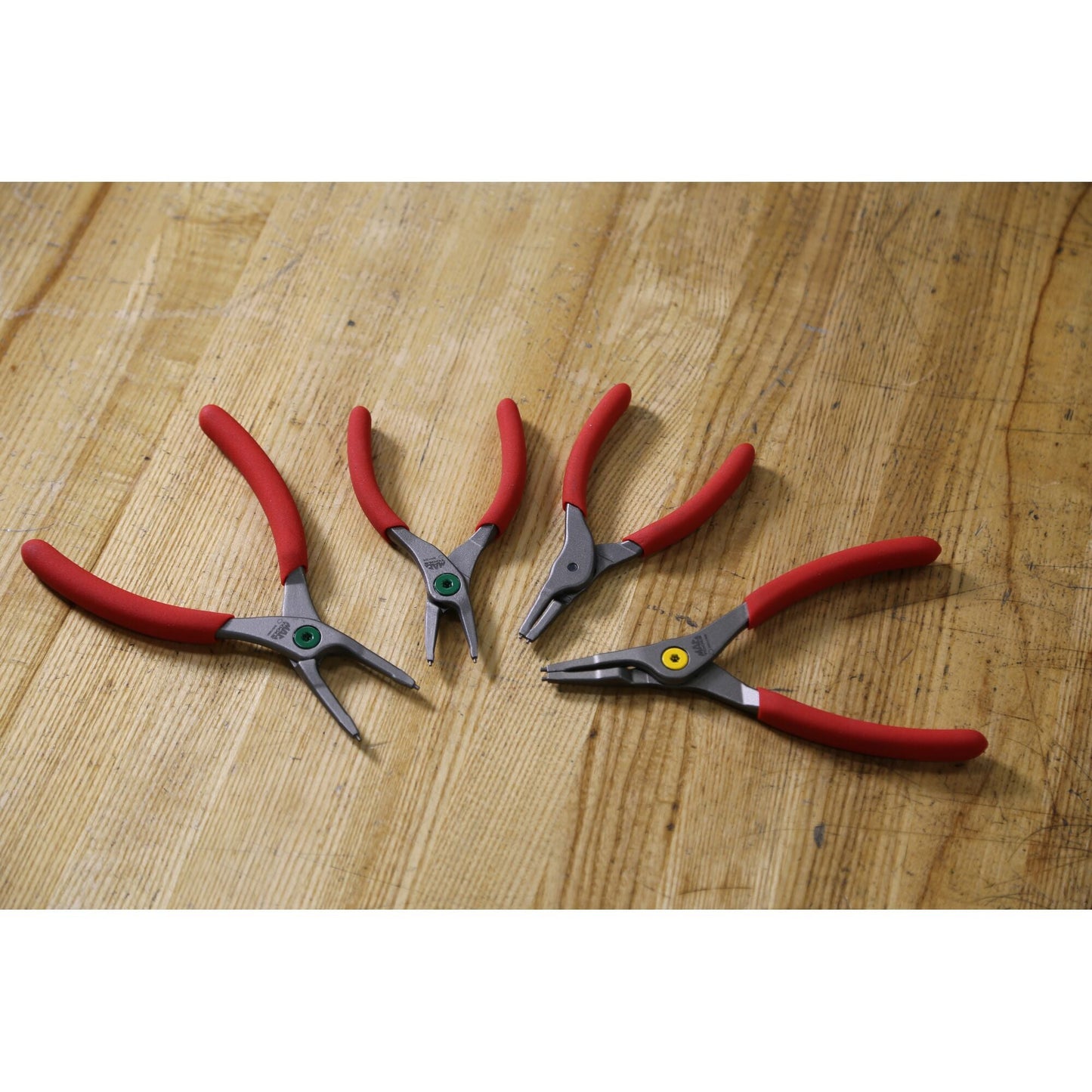 4-PC. Pince pour circlips internes/externes