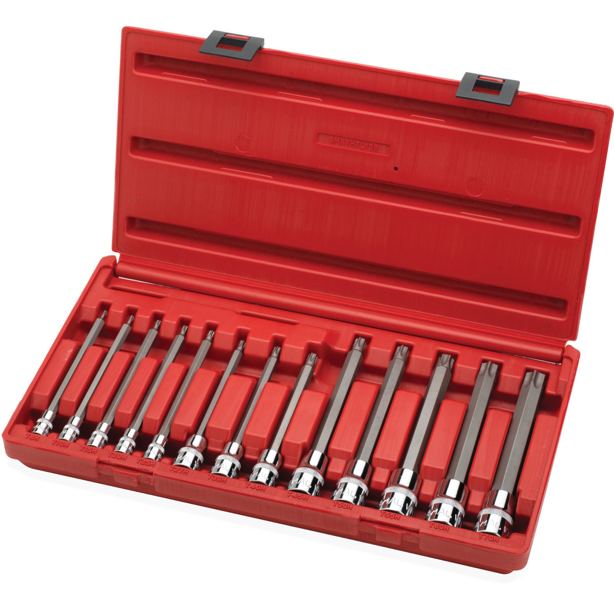 13-PC. Jeu de tournevis étoile longs inviolables