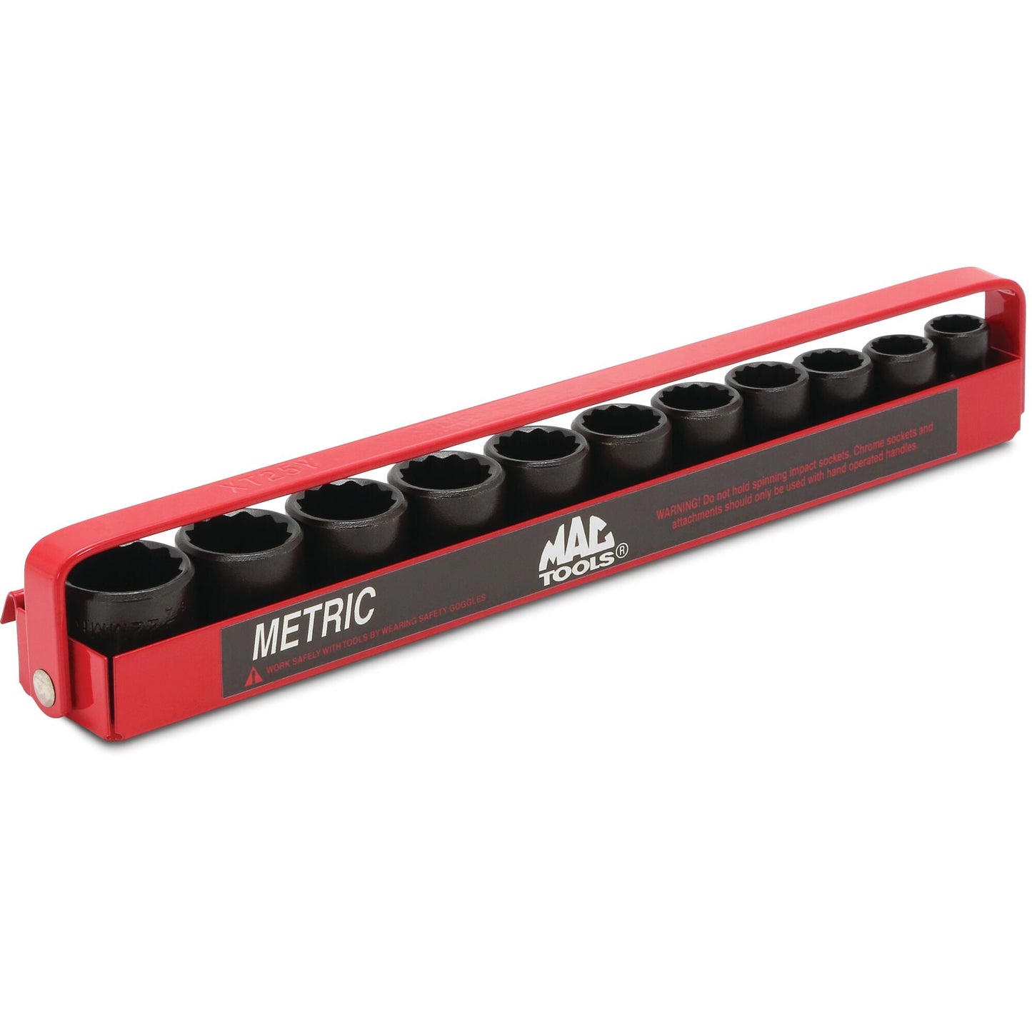 11-PC. Jeu de douilles à chocs métriques à entraînement 3/8" - 12-PT.