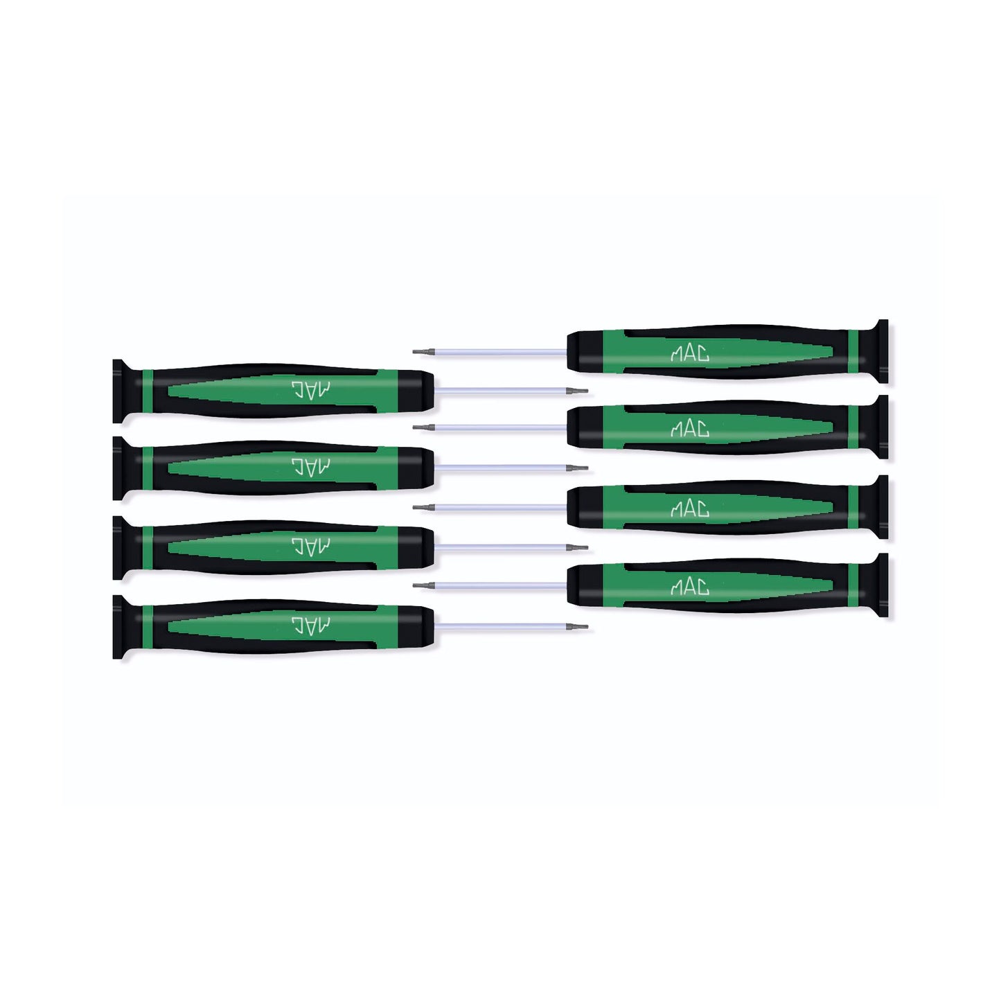8-PC. Jeu de tournevis Torx® inviolables de précision Macsimizer™