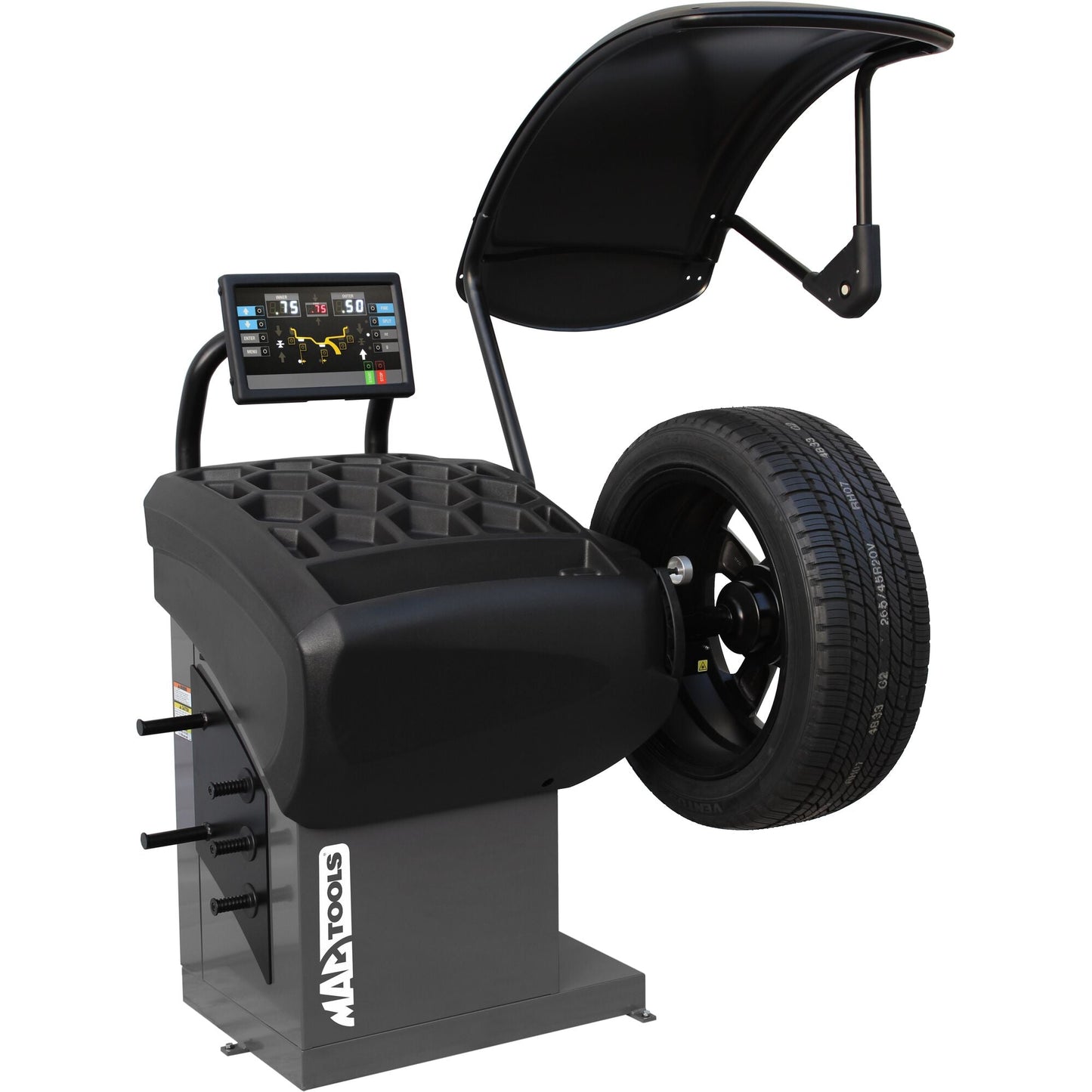Équilibreuse de pneus Laser-Line à largeur automatique pour voiture/camion léger