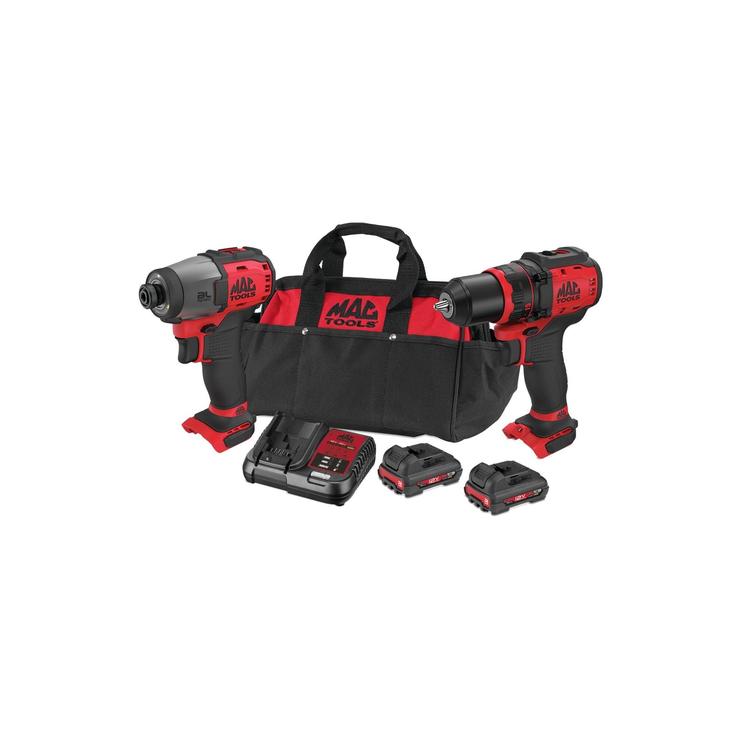 Kit combiné perceuse/visseuse à percussion 12 V MAX* 1/4" et perceuse/visseuse 3/8"