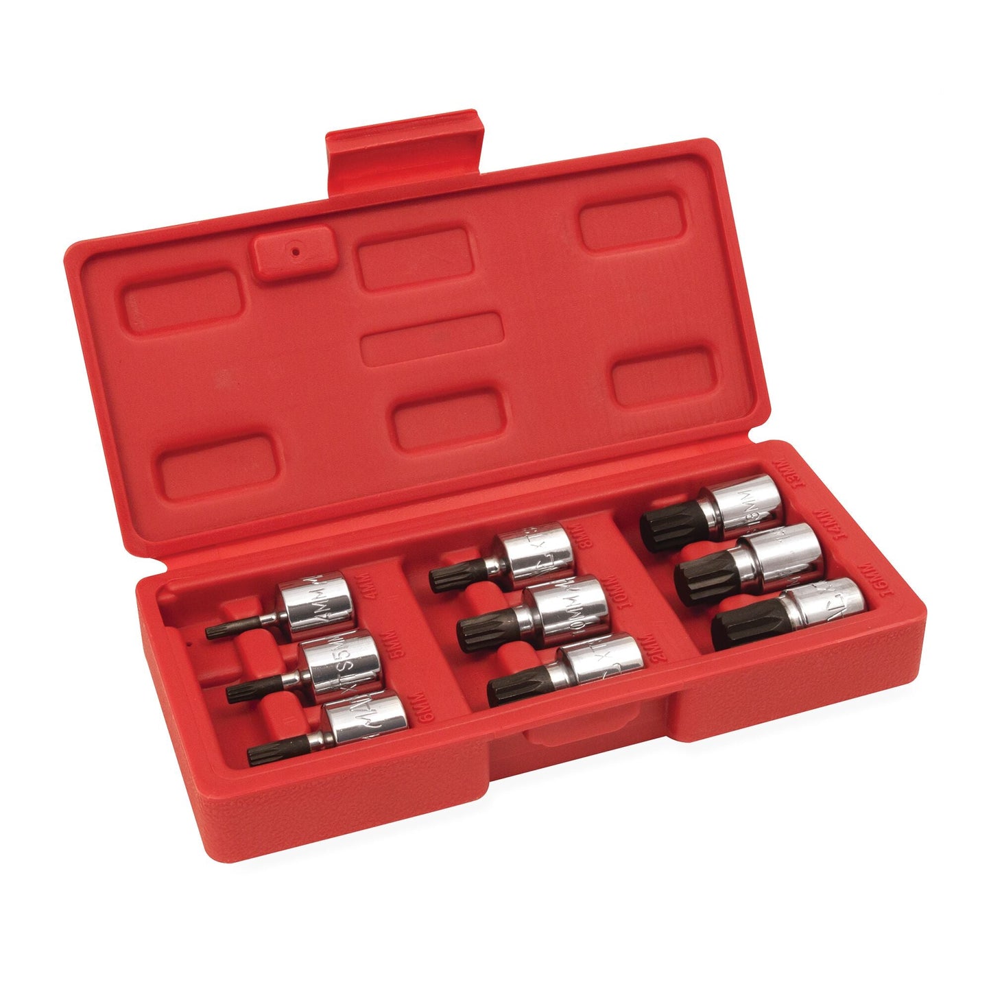 9-PC. Ensemble de tournevis triple carré métrique