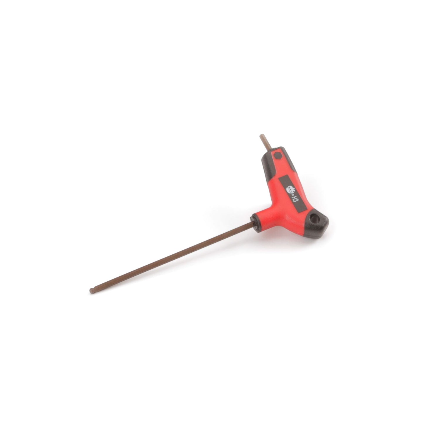 Bi-Material T-Handle Ball-End Hex Key 3mm