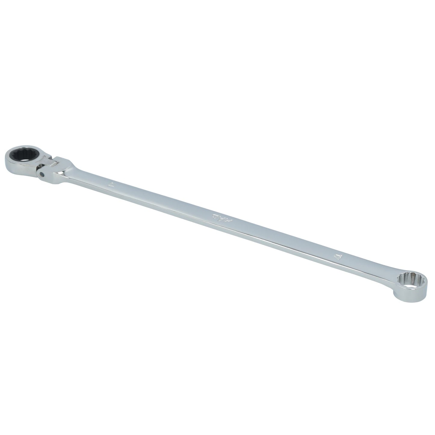 17mm XL Double Box Flex Head Ratcheting Wrench - 12 pt.