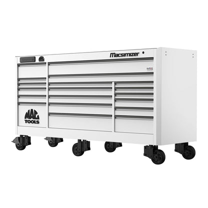 Macsimizer® 19-Drawer Workstation - Titanium White