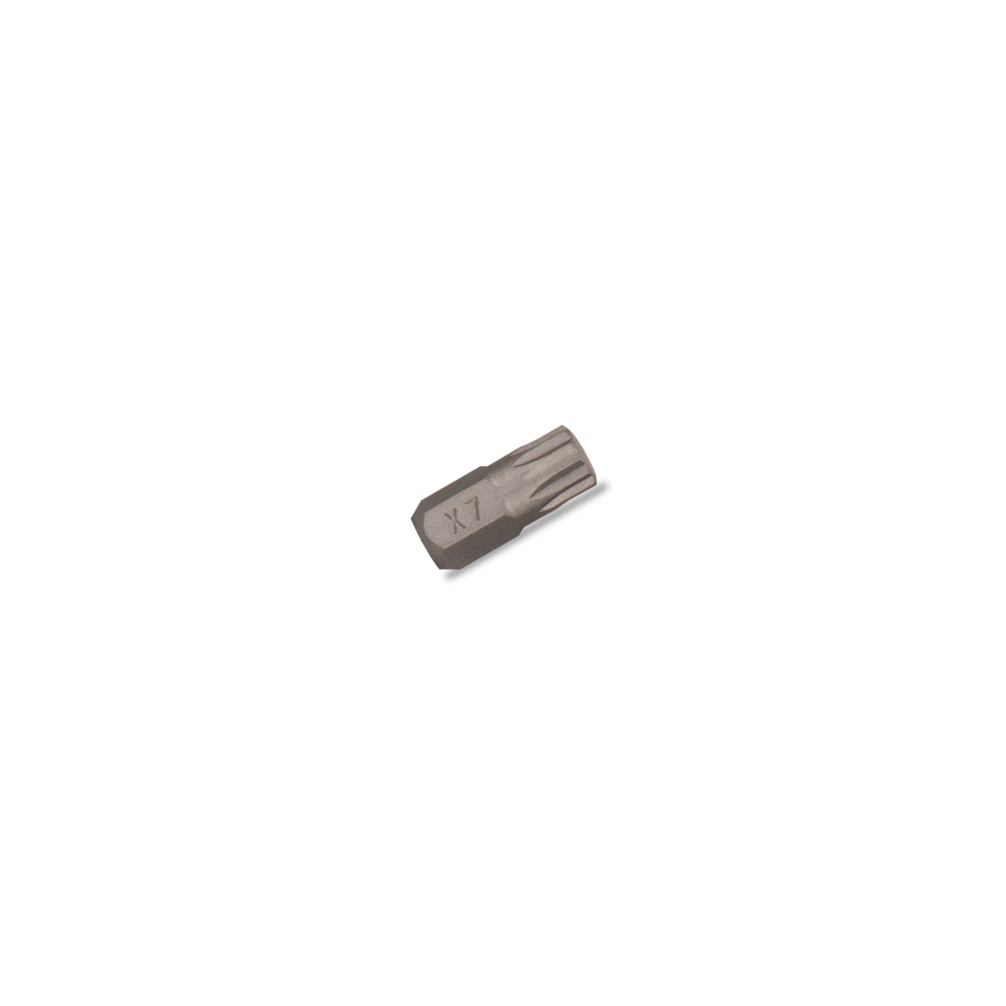 1/4" Hex Drive Stubby Triple Square Bit - 7mm