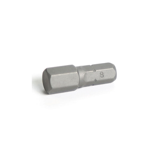 1/4" Hex Drive Hex Bit 1"- 8mm