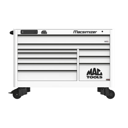 Macsimizer® Series 10-Drawer Workstation with PowerTech™ Drawer - Titanium White