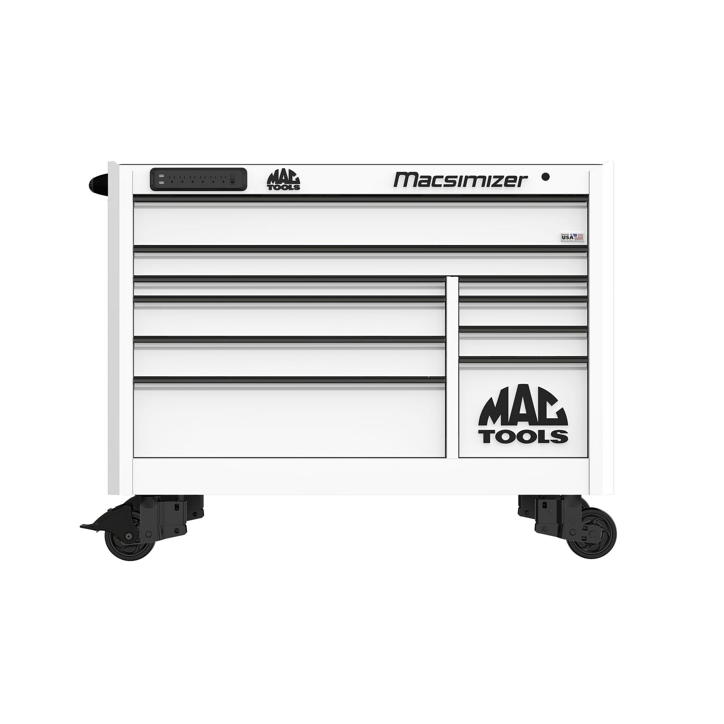 Macsimizer® 10-Drawer Workstation - Titanium White