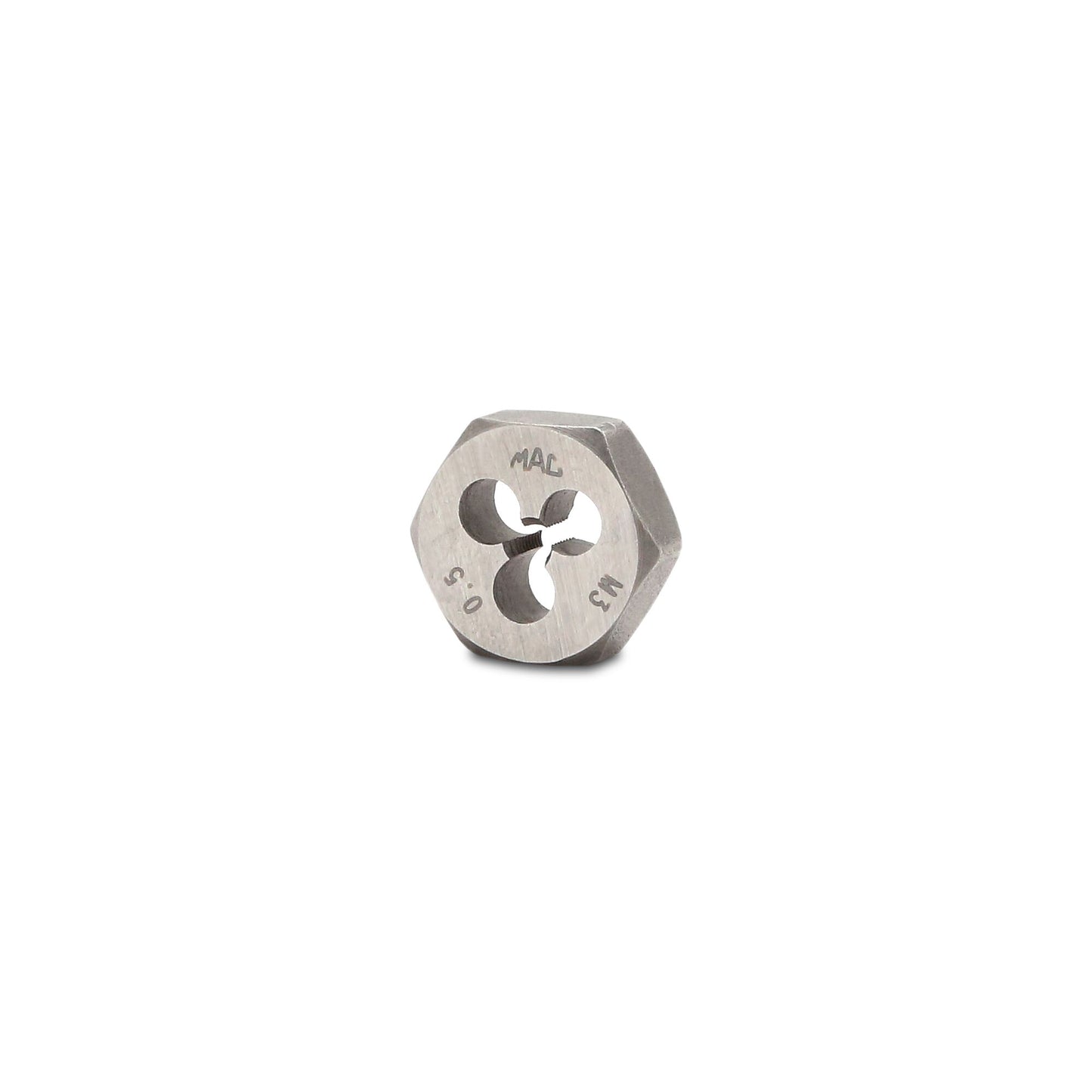 Metric Hexagonal Die M3-0.50 - 5/8" Shank