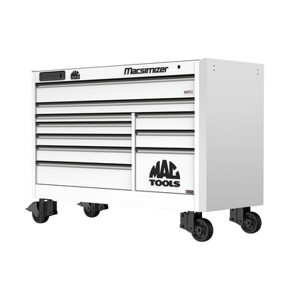Macsimizer® Series 10-Drawer Workstation with PowerTech™ Drawer - Titanium White