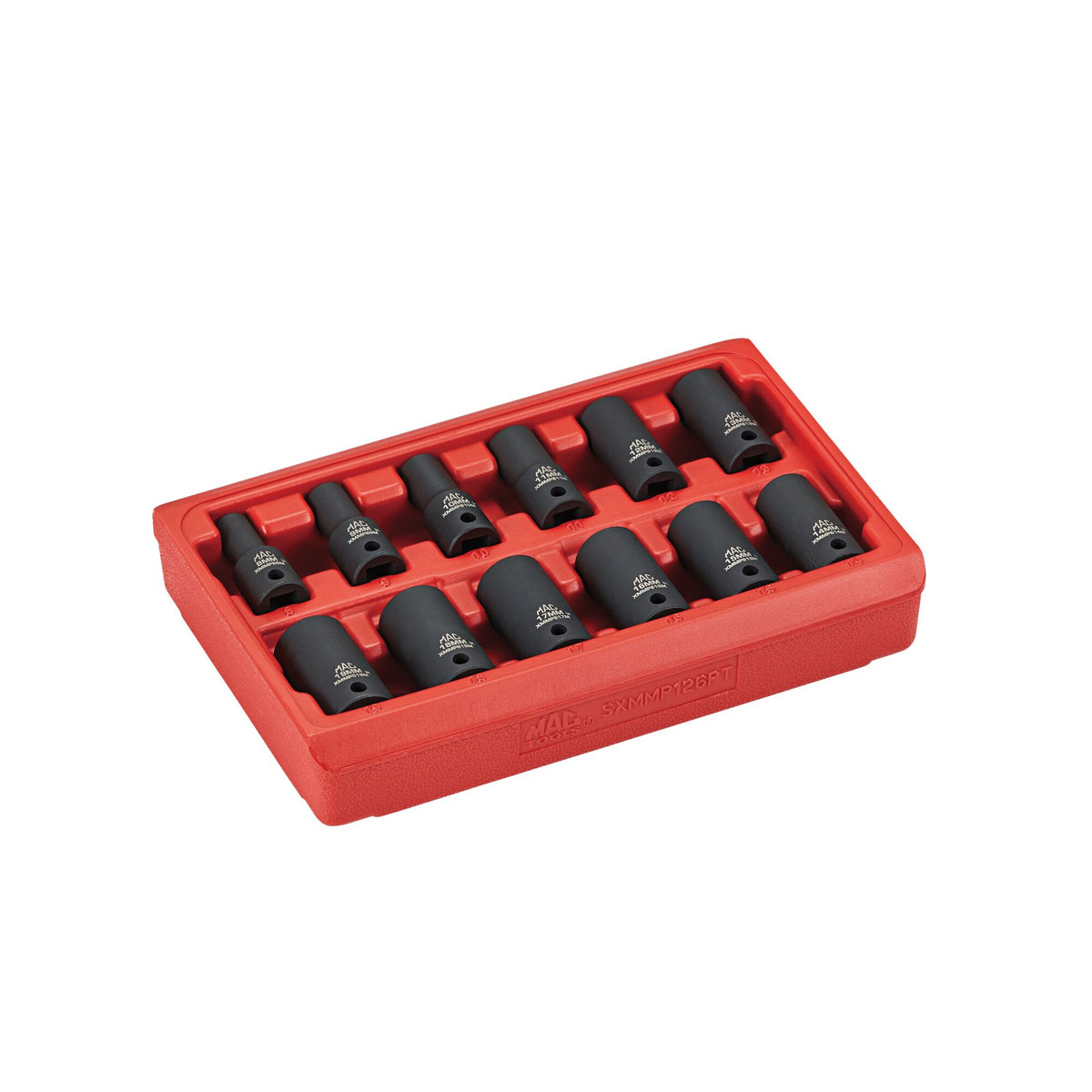 3/8” Metric Mid length Dr Impact Socket Set