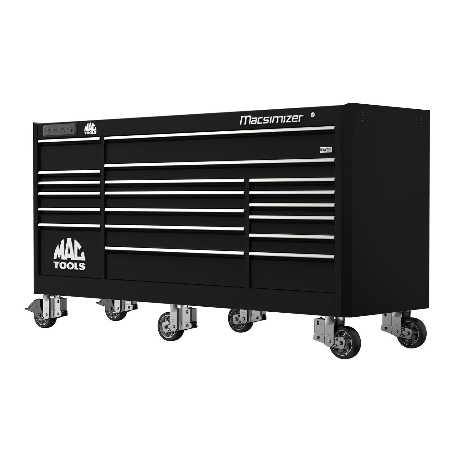 Macsimizer® 19-Drawer Workstation - Galaxy Black