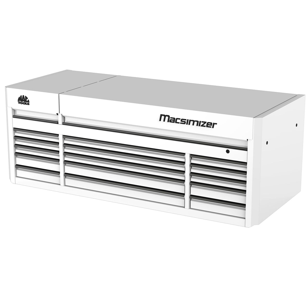 Macsimizer Emblems Macsimizer® 15-Drawer Top Chest - Titanium White