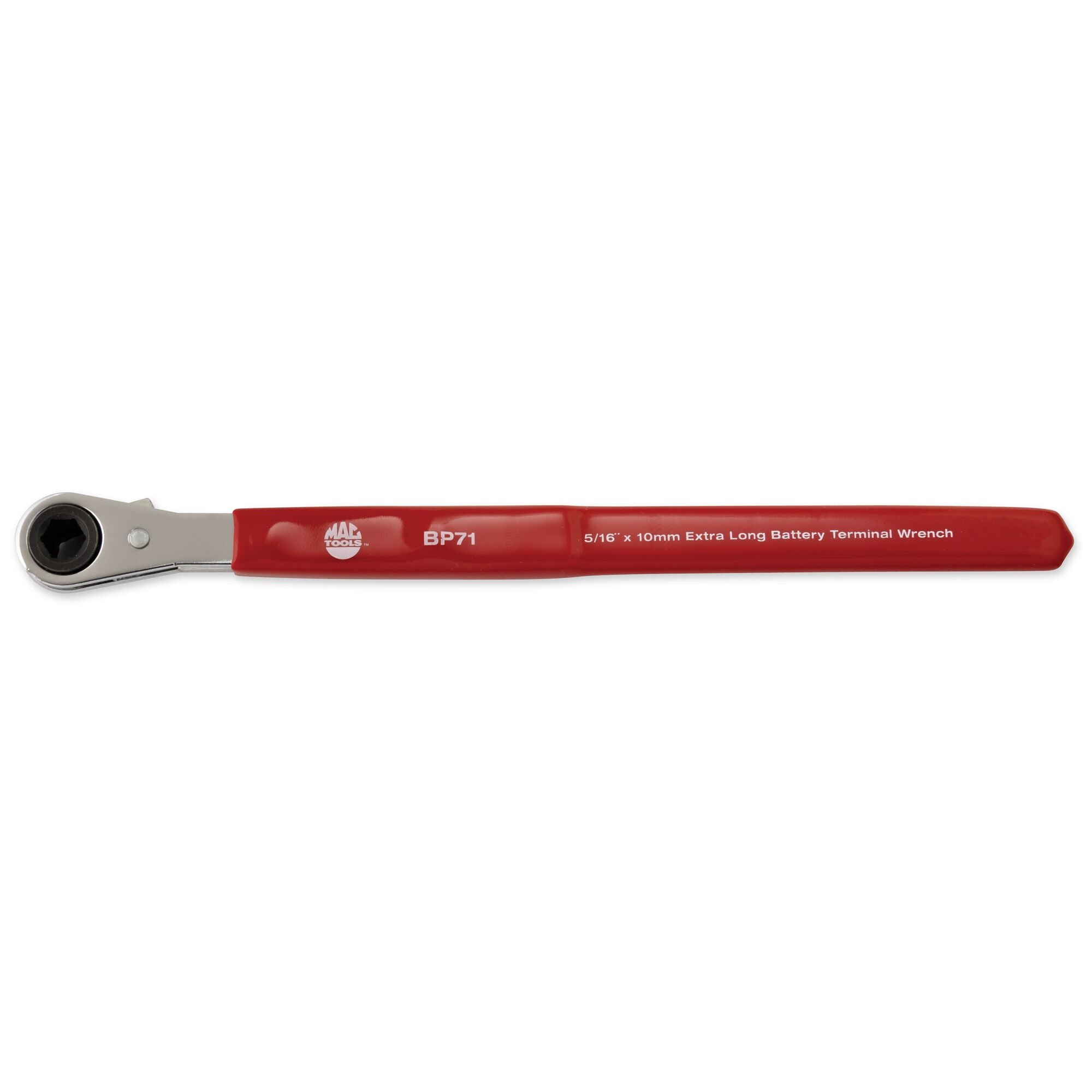 Terminal Rench Extra-Long Ratcheting Battery Terminal Box Wrench 5/16