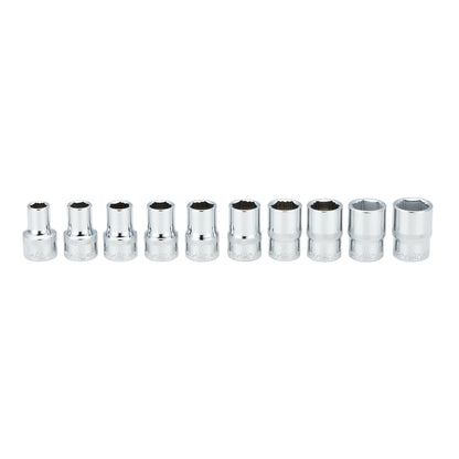 10-PC. 1/2" Drive Standard Metric R.B.R.T.™ Socket Set