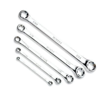 5-PC. Jeu de clés polygonales Torx® externes