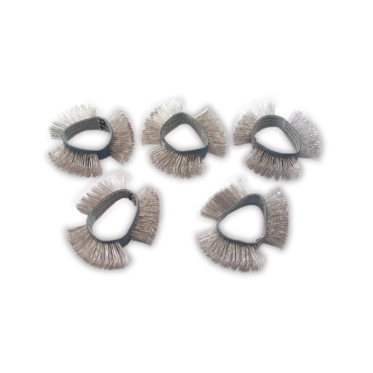 Wheels, Coarse Stainless Blasting - 5-PK.