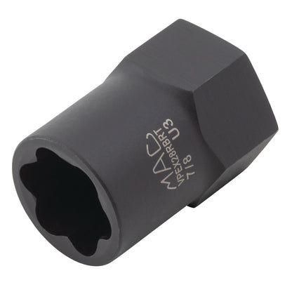 5-PC. 1/2" Drive R.B.R.T™ SAE Impact Foreign Object Removal (FOR) Extractor Socket Set