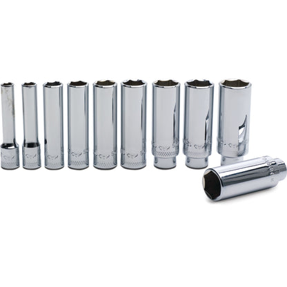 1/4" Drive Metric Deep-Length Socket