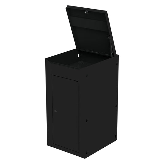 Side Cabinet for UC3720 (MB199) Carts - Flat Black