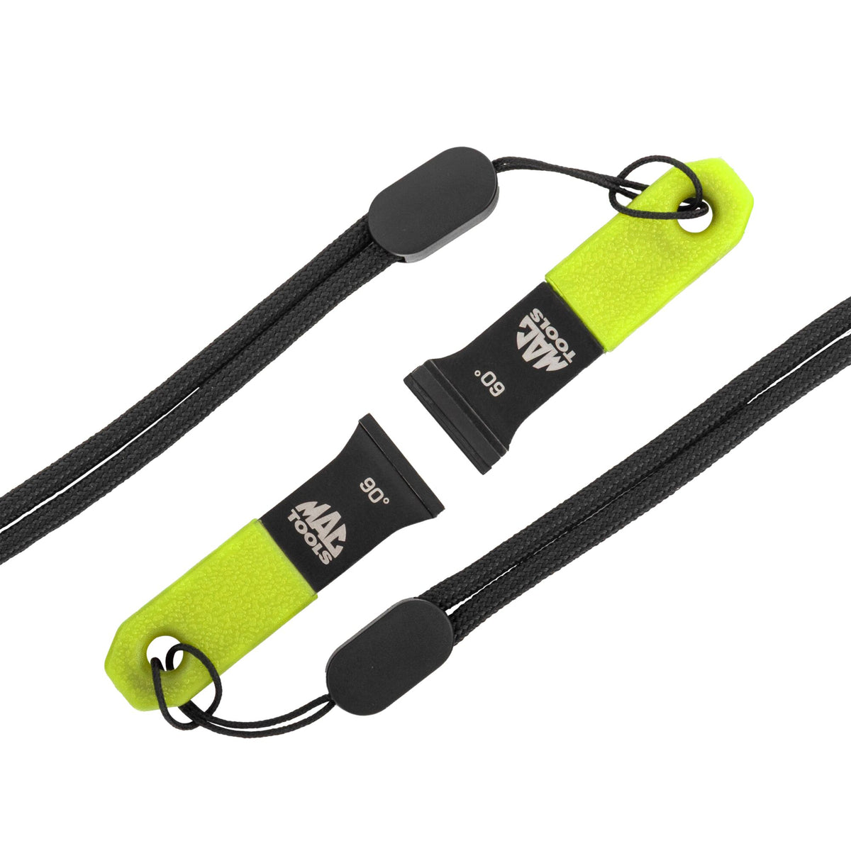 2pc Mini Carbide Scraper Set - Green