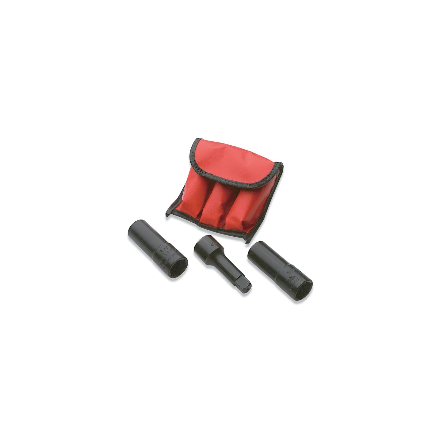 3-PC. Jeu de douilles de roue 1/2"