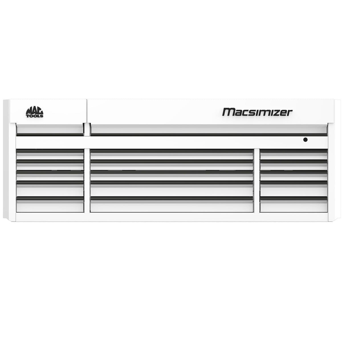 Macsimizer Emblems Macsimizer® 15-Drawer Top Chest - Titanium White
