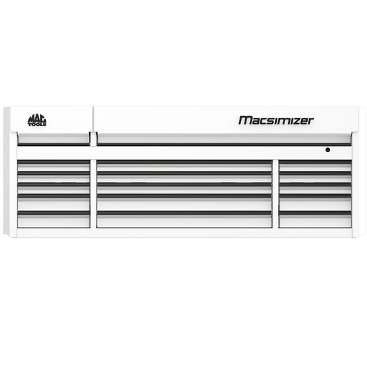 Macsimizer® 15-Drawer Top Chest - Titanium White