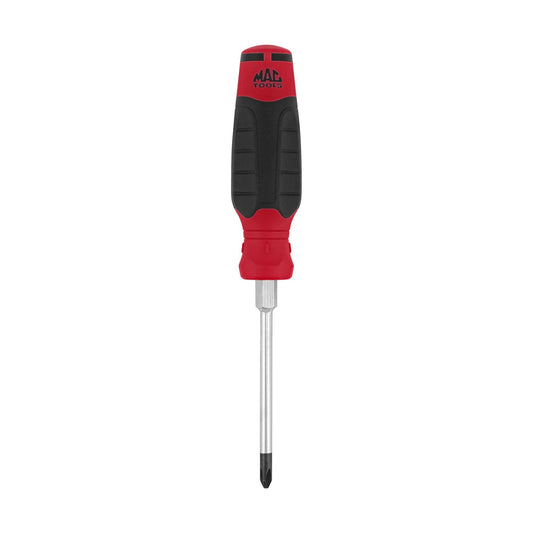 Mac-Grip Phillips Screwdriver #2-Phillips x 4" - Red
