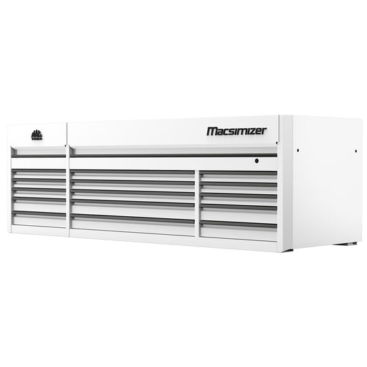 Macsimizer® 15-Drawer Top Chest - Titanium White