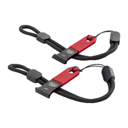2pc Mini Carbide Scraper Set - Red