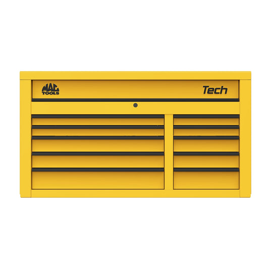Tech™ Series 10-Drawer Top Chest - Sunburst Yellow
