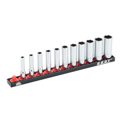 12-PC. 1/4" Drive Deep Metric R.B.R.T.™ Socket Set
