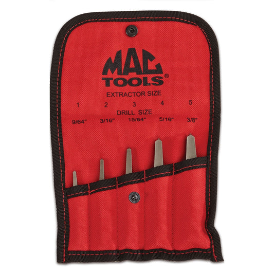 5-PC. Ensemble d'extracteurs de flûte droite