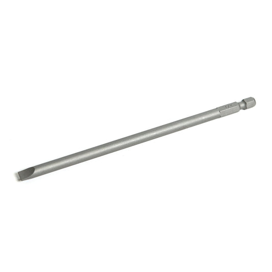 1/4" Hex Drive Slotted Bit 6" - 1/4"