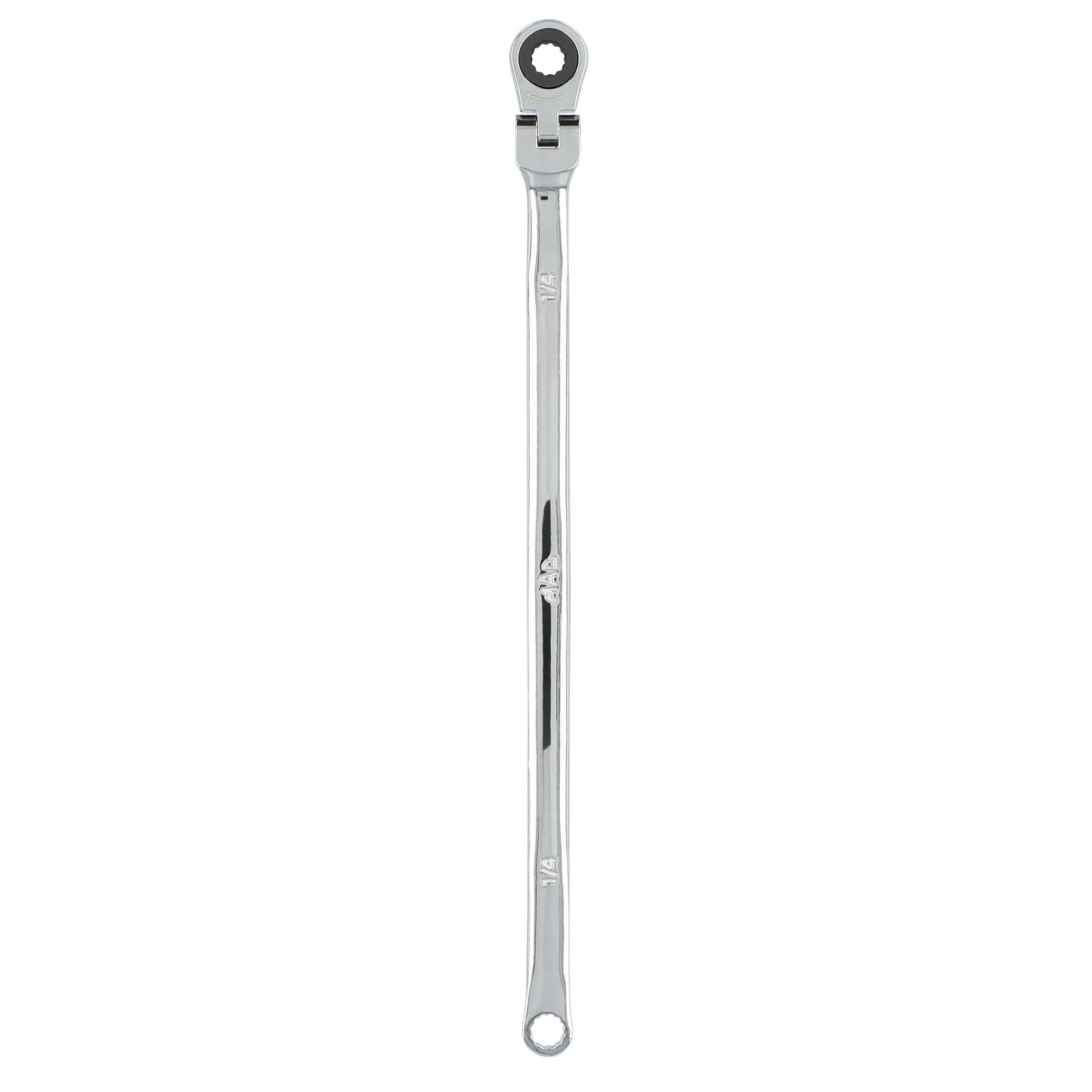 1/4" XL Double Box Flex Head Ratcheting Wrench - 12 pt.
