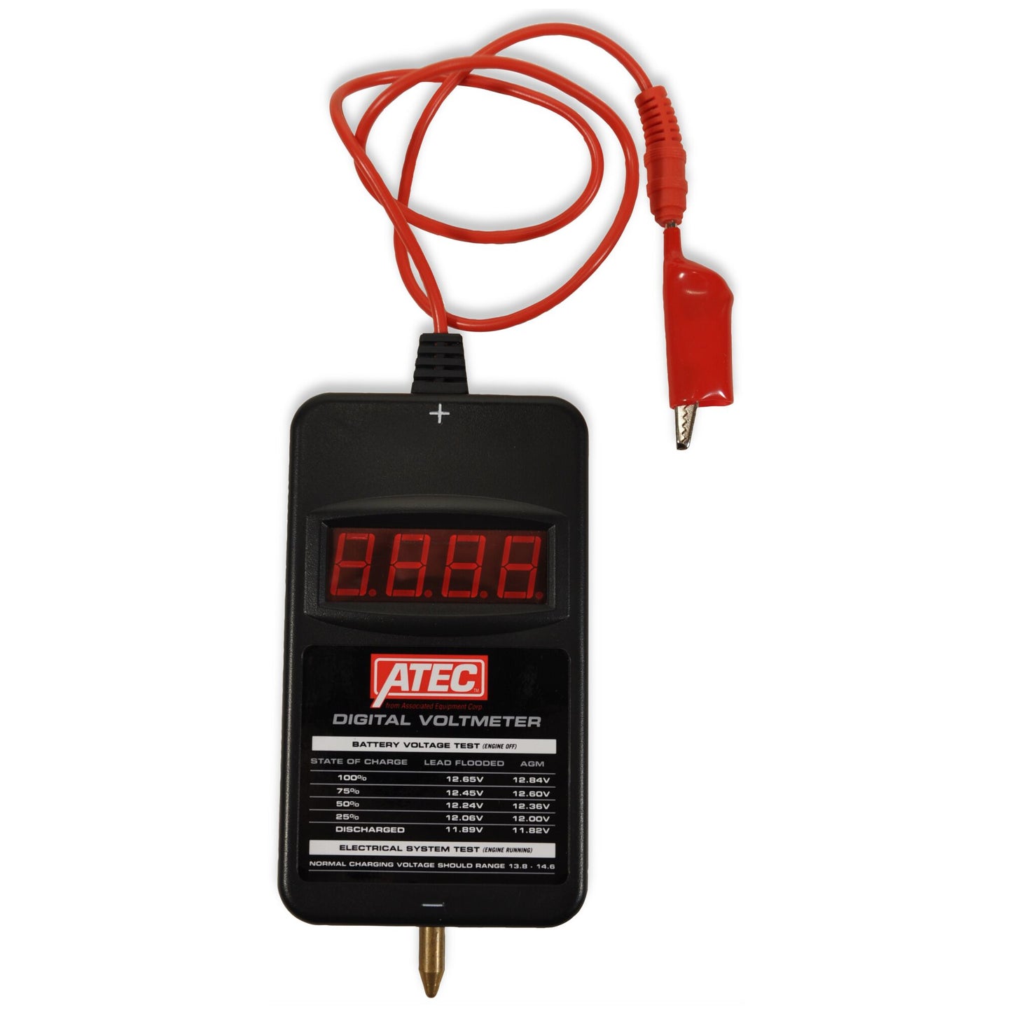 Voltmètre numérique 6/12 V