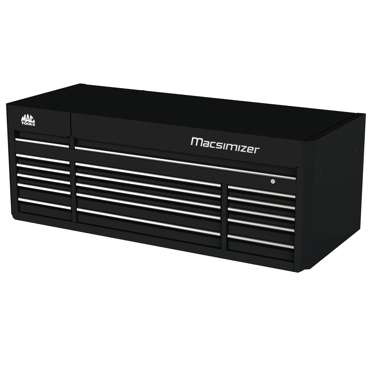 Macsimizer® 15-Drawer Top Chest - Flat Black