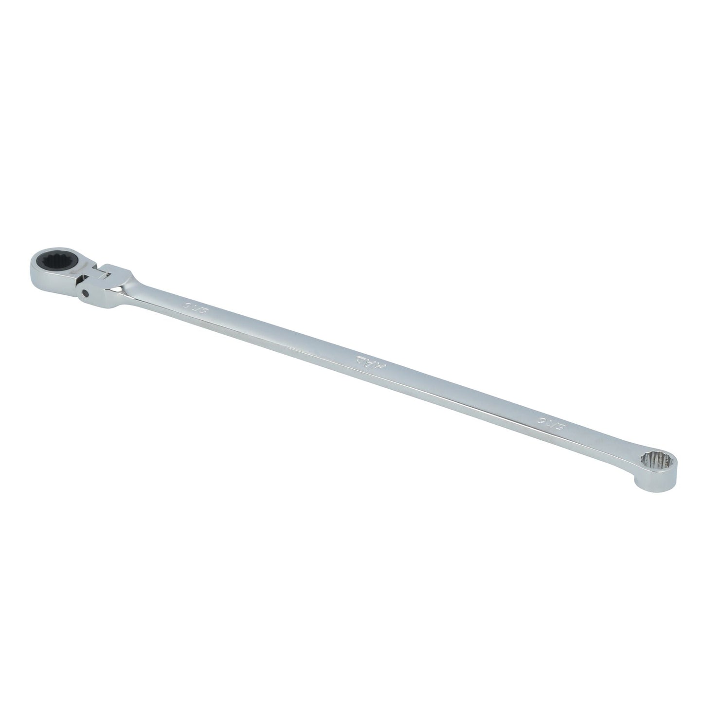 5/16" XL Double Box Flex Head Ratcheting Wrench - 12 pt.