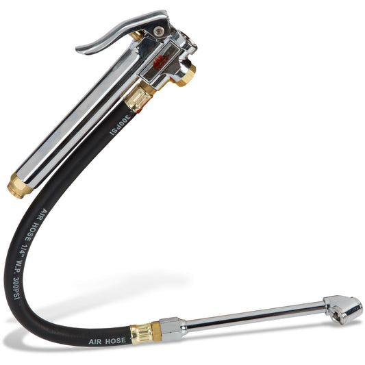 Jauge de gonflage avec mandrin à double pied