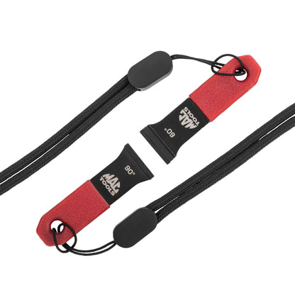 2pc Mini Carbide Scraper Set - Red