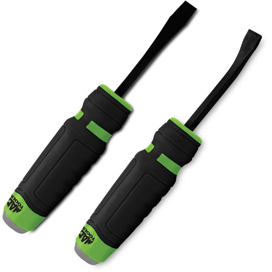 2-PC. Ensemble de leviers droits/courbés - Vert